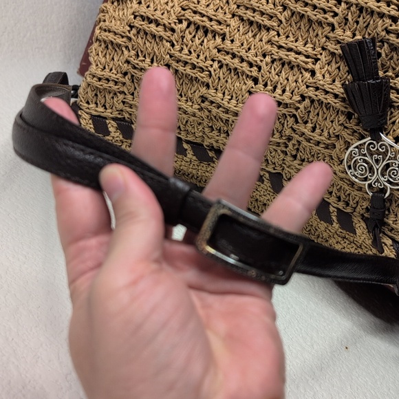 Brighton Leather and Woven Purse - Picture 9 of 9